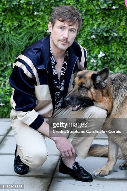 John Reardon attends the Hudson & Rex Photocall during Day Three of the 6th Canneseries International Festival on April 16, 2023 in Cannes, France.