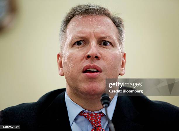 Harry Wilson, former member of the U.S. Treasury's Automitive Task Force, testifies at a House Oversight and Government Reform subcommittee hearing...