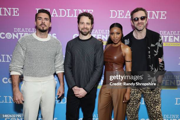 Josh Segarra, David West Read, Gabrielle Dennis and Chris O'Dowd attend the Deadline Contenders Television event at Directors Guild Of America on...