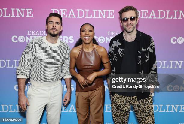 Josh Segarra, Gabrielle Dennis and Chris O'Dowd attend the Deadline Contenders Television event at Directors Guild Of America on April 16, 2023 in...