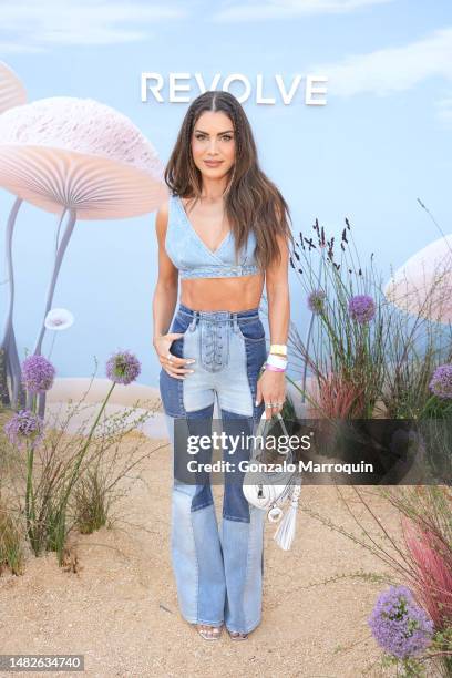 Camila Coelho attends REVOLVE Festival 2023, Thermal, CA - Day 1 on April 15, 2023 in Thermal, California.