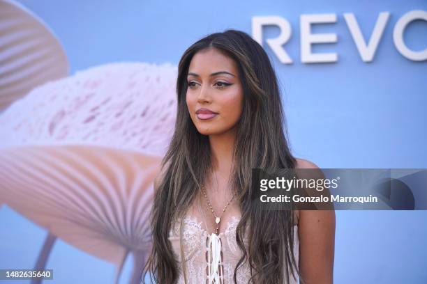 Cindy Kimberly attends REVOLVE Festival 2023, Thermal, CA - Day 1 on April 15, 2023 in Thermal, California.