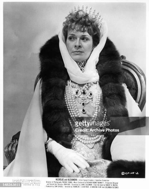 Janet Suzman as Alexandra in a scene from the film 'Nicholas And Alexandra', 1971.
