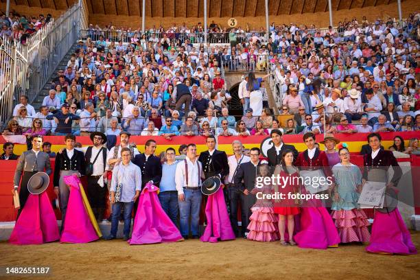 Spanish matador David Fandila 'El Fandi', French matador Sebastian Castella, Spanish matador Jose Maria Manzanares, Spanish matador Cayetano Rivera...