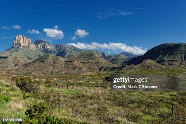 my guadalupe mountains casa - guadalupe mountains national park stock pictures, royalty-free photos & images