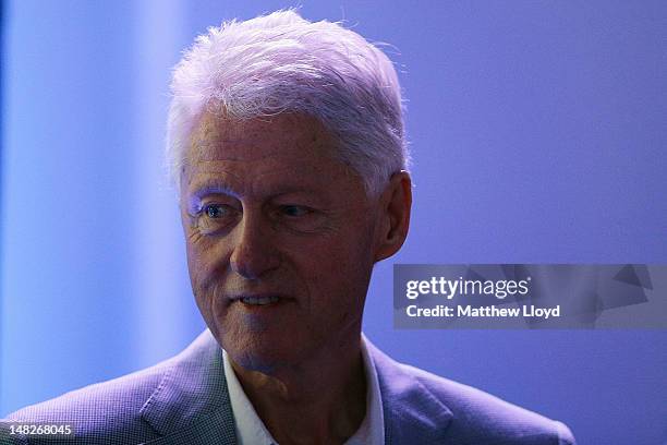 Former President Bill Clinton, Founder of the William J.Clinton Foundation & 42nd President of the United States joins the audience of the ReSource...