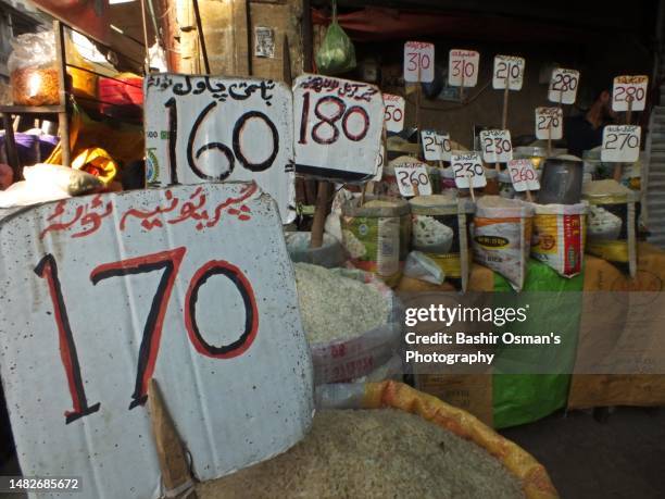 Price Tag Label Rice Meal Voucher Template Photos and Premium High Res Pictures - Getty Images