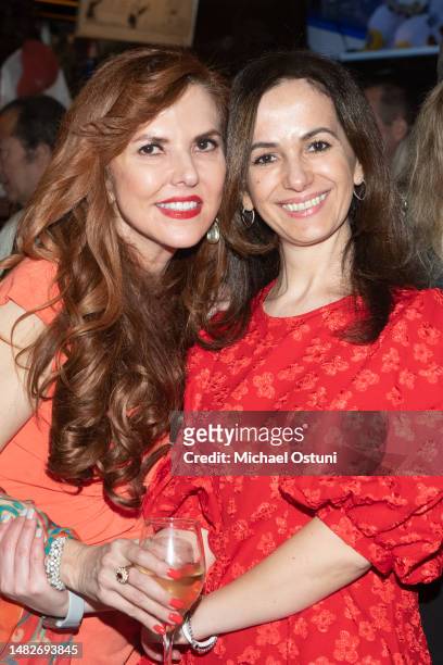 Lorraine Cancro and Flora Pllumaj attend Mommy's Heart Inaugural Cocktail Reception and Silent Auction To Benefit Abused And Neglected Children at...