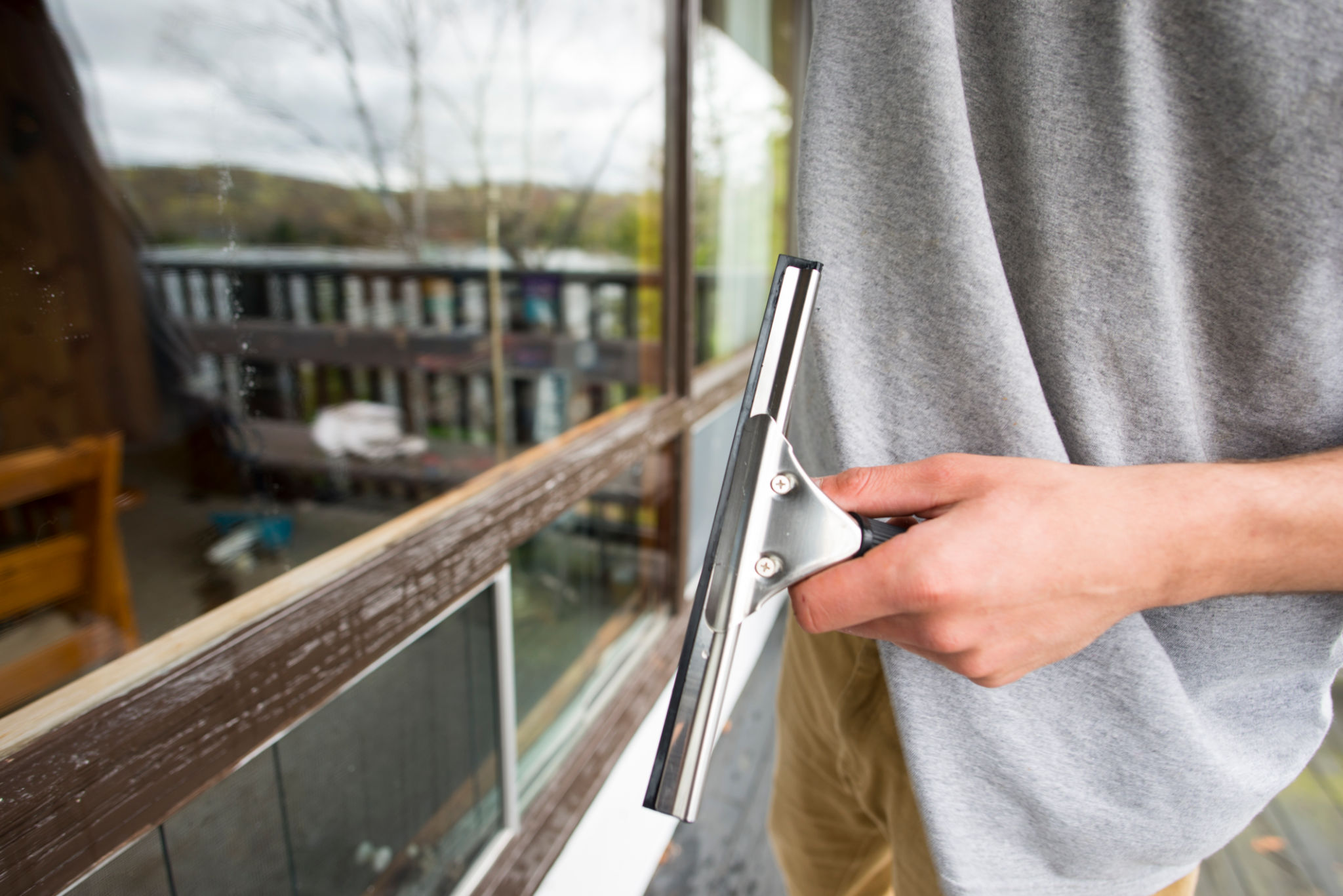 window cleaning timing
