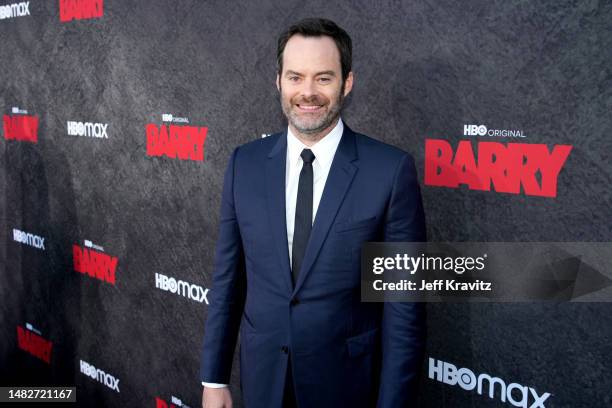 Bill Hader attends HBO's "Barry" Season 4 Premiere at Hollywood Forever on April 16, 2023 in Hollywood, California.