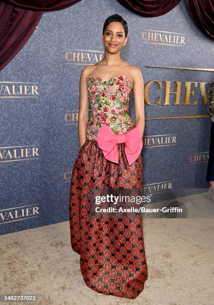 Stefani Robinson attends the Los Angeles Special Screening of Searchlight Pictures' "Chevalier" at El Capitan Theatre on April 16, 2023 in Los...