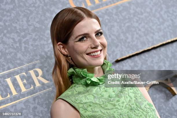 Lucy Boynton attends the Los Angeles Special Screening of Searchlight Pictures' "Chevalier" at El Capitan Theatre on April 16, 2023 in Los Angeles,...