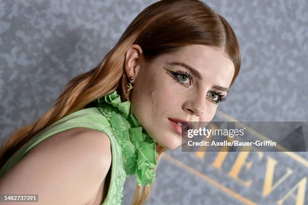 Lucy Boynton attends the Los Angeles Special Screening of Searchlight Pictures' "Chevalier" at El Capitan Theatre on April 16, 2023 in Los Angeles,...