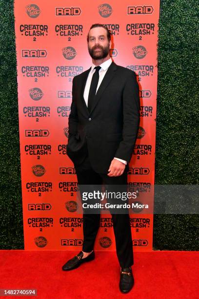 Harley Morenstein attends the Creator Clash 2 Boxing Charity Gala at Floridan Palace Hotel on April 16, 2023 in Tampa, Florida.