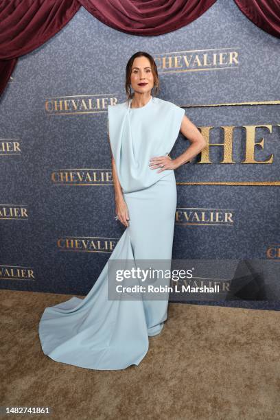 Minnie Driver attends the Los Angeles Special Screening of Searchlight Pictures' "Chevalier" at El Capitan Theatre on April 16, 2023 in Los Angeles,...