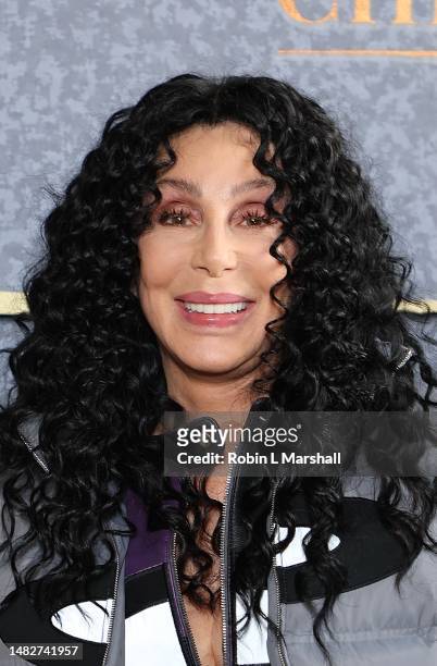 Cher attends the Los Angeles Special Screening of Searchlight Pictures' "Chevalier" at El Capitan Theatre on April 16, 2023 in Los Angeles,...