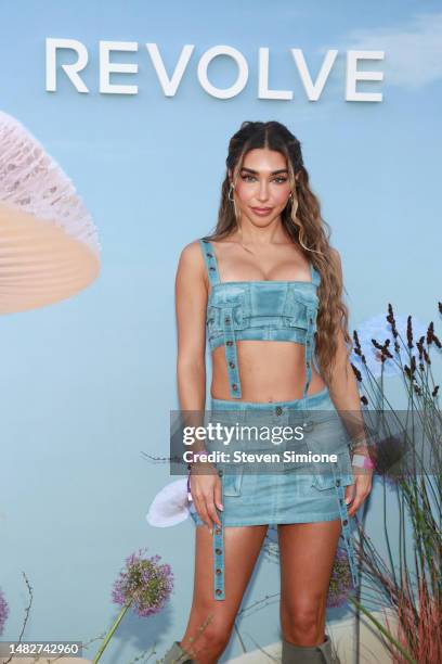 Chantel Jeffries attends 2023 REVOLVE Festival on April 16, 2023 in Thermal, California.