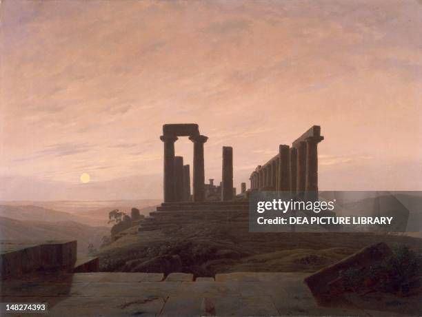 The Temple of Juno in Agrigento, by Caspar David Friedrich . ; Dortmund, Museum Für Kunst Und Kulturgeschichte .