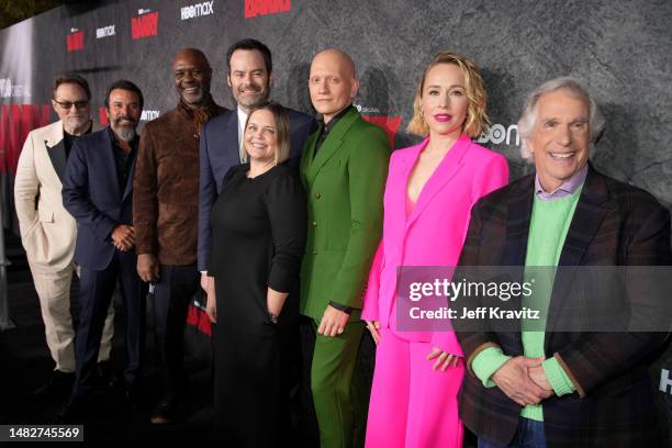 Stephen Root, Michael Irby, Robert Wisdom, Bill Hader, Amy Gravitt, EVP, Programming & Head of Comedy, Anthony Carrigan, Sarah Goldberg and Henry...