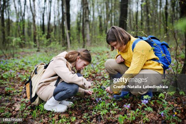 Observing Outside Two Kids Talking Outside School Photos and Premium High Res Pictures ...