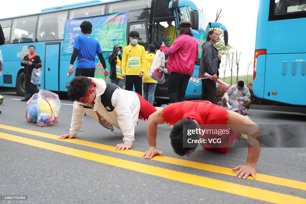 Over 20,000 Runners Compete In 2023 Yangzhou Half Marathon