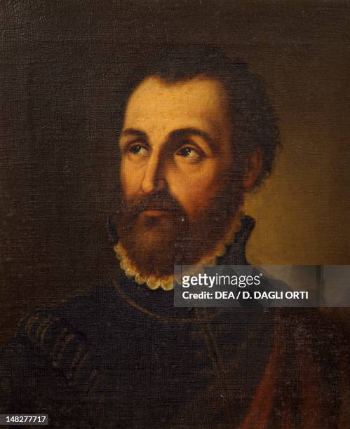 Portrait of the painter and architect Giulio Romano, by Lattanzio Querena . ; Padova, Musei Civici Eremitani, Museo D'Arte Medievale E Moderna .