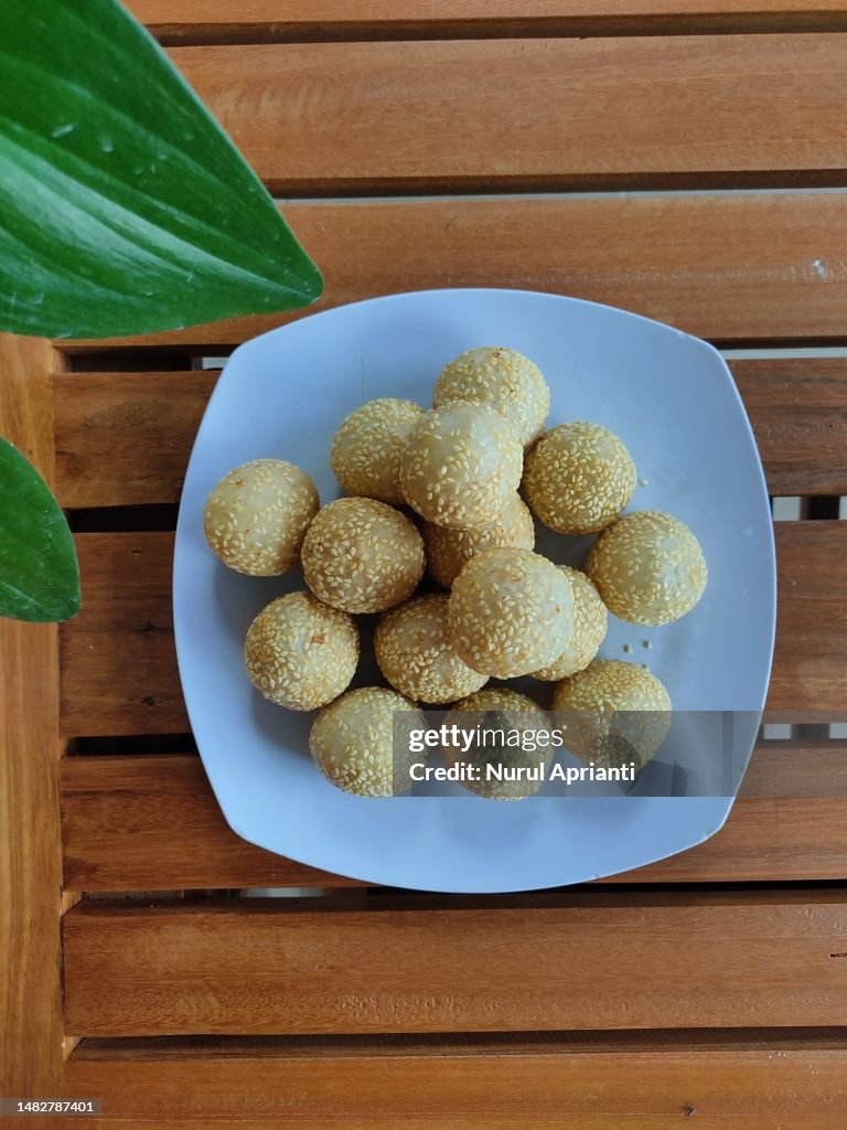 Onde onde or round cake