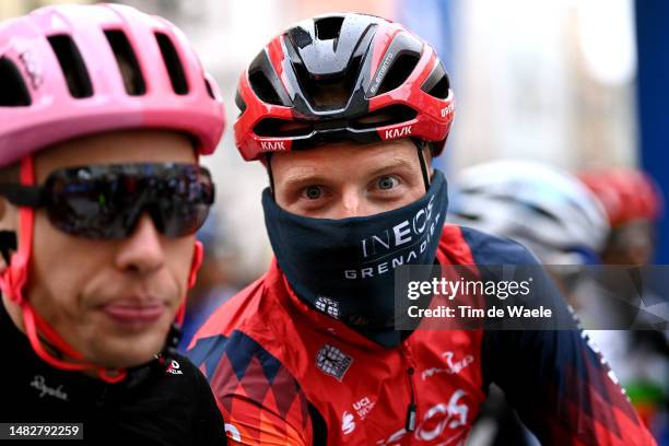Tao Geoghegan Hart of United Kingdom and Team INEOS Grenadiers prior to the 46th Tour of the Alps 2023, Stage 1 a 127.5km stage from Rattenberg to...