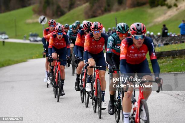 Ben Swift of United Kingdom and Team INEOS Grenadiers competes during the 46th Tour of the Alps 2023, Stage 1 a 127.5km stage from Rattenberg to...
