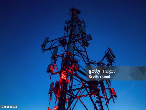 5g repeater tower - repeater stock pictures, royalty-free photos & images