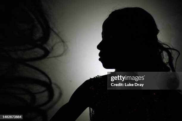 Transgender sex worker poses for a portrait at her home on April 17, 2023 in Kampala, Uganda. The Ugandan parliament recently revisited the country's...