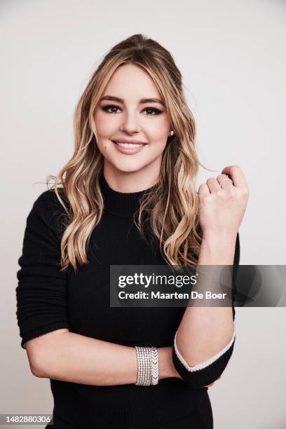 Hassie Harrison of TruTV's 'Tacoma FD' poses for a portrait during the 2019 Winter TCA Tour at Langham Hotel on February 11, 2019 in Pasadena,...