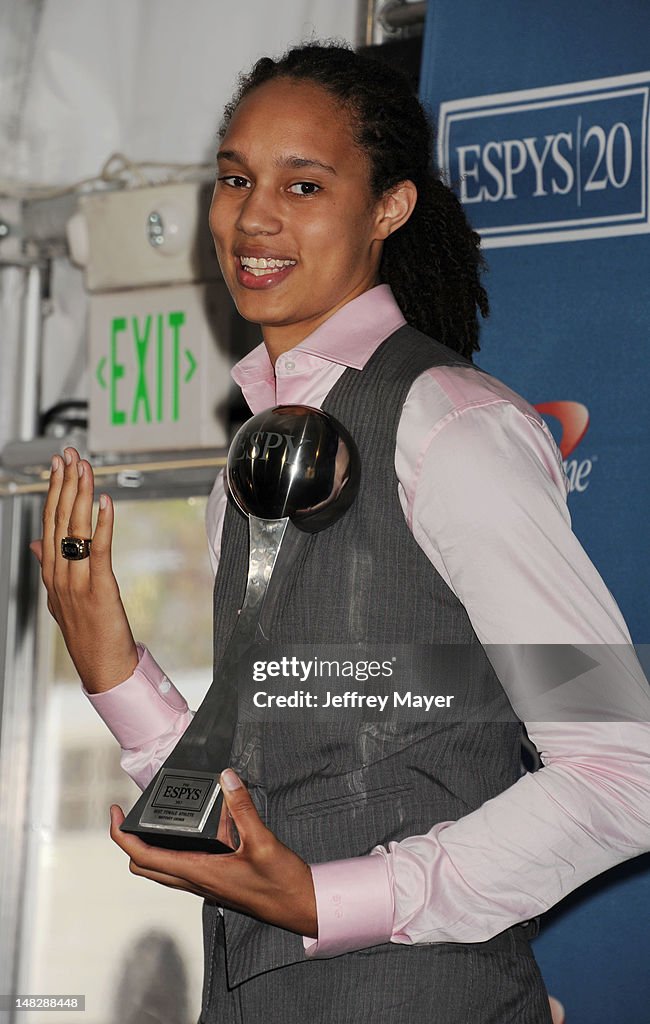 2012 ESPY Awards - Press Room