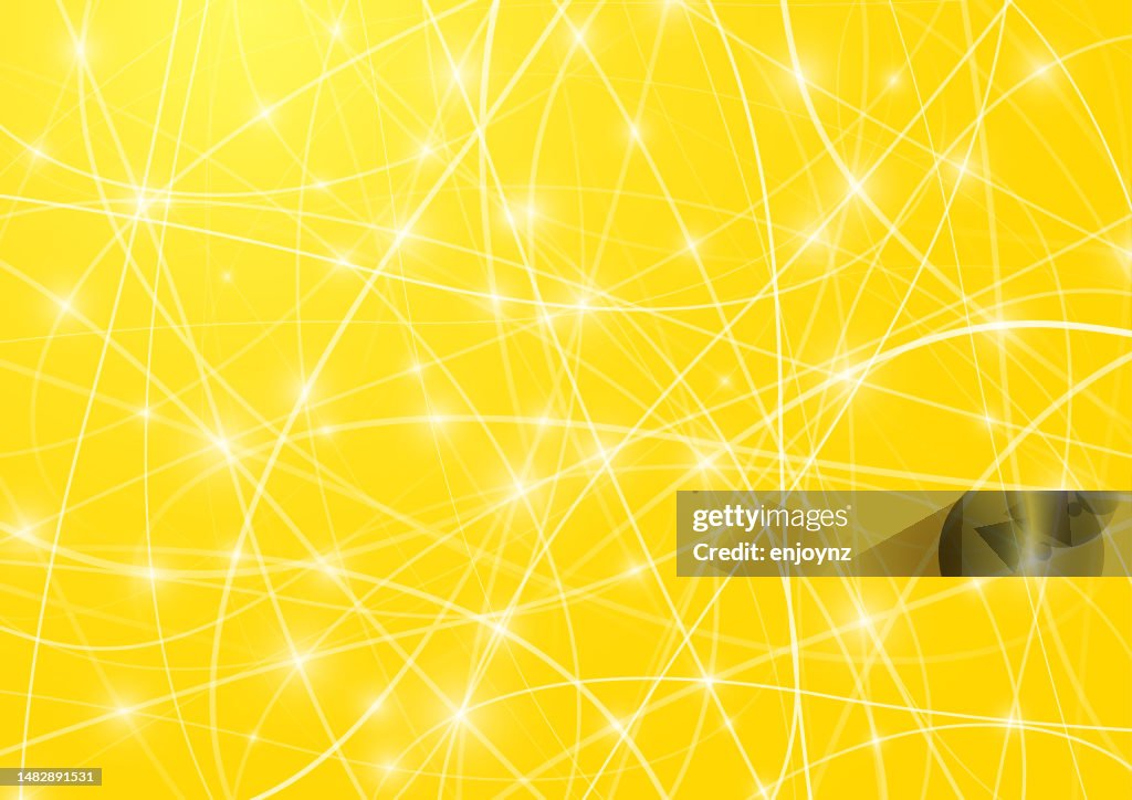 Abstract Yellow Network Data Background High-Res Vector Graphic - Getty ...