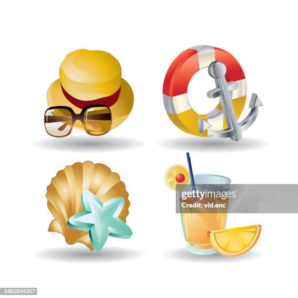 Summer Vacation Illustration High-Res Vector Graphic - Getty Images