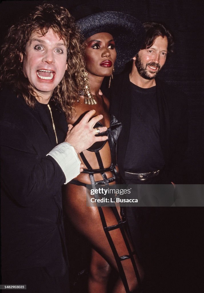ozzy osbourne eric clapton grace jones ozzy osbourne eric clapton grace jones
