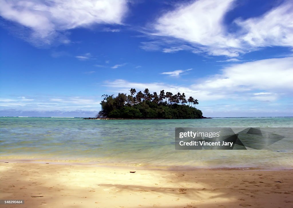 Cook island landscape