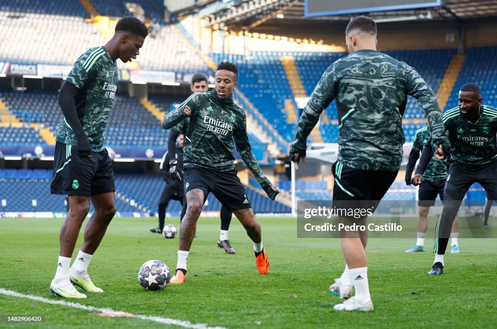 Real Madrid Training Session And Press Conference