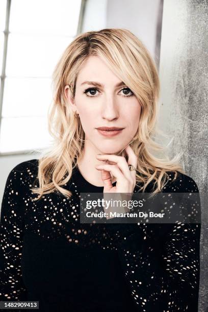 Karley Sciortino of Starz's 'Now Apocalypse' poses for a portrait during the 2019 Winter TCA Tour at Langham Hotel on February 12, 2019 in Pasadena,...