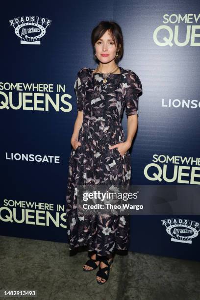 Rose Byrne attends a screening of "Somewhere In Queens" at Metrograph on April 17, 2023 in New York City.