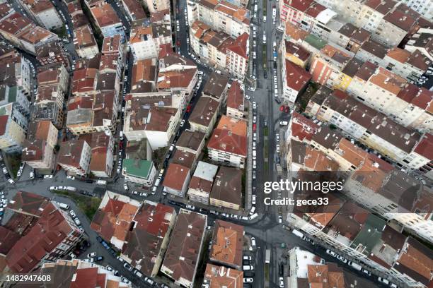 vista aérea da cidade - transmissão via satélite - fotografias e filmes do acervo