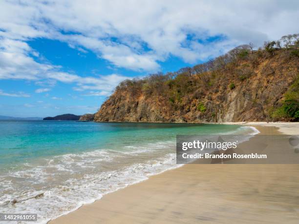 playa virador on peninsula papagayo in costa rica - papagayo guanacaste fotografías e imágenes de stock