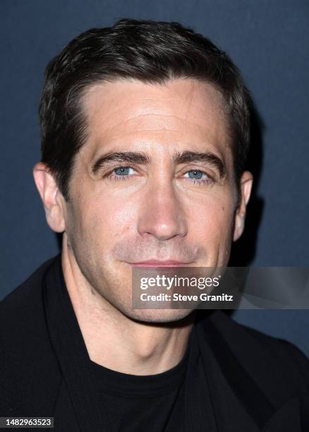 Jake Gyllenhaal arrives at the Los Angeles Premiere Of MGM's Guy Ritchie's "The Covenant" at Directors Guild Of America on April 17, 2023 in Los...