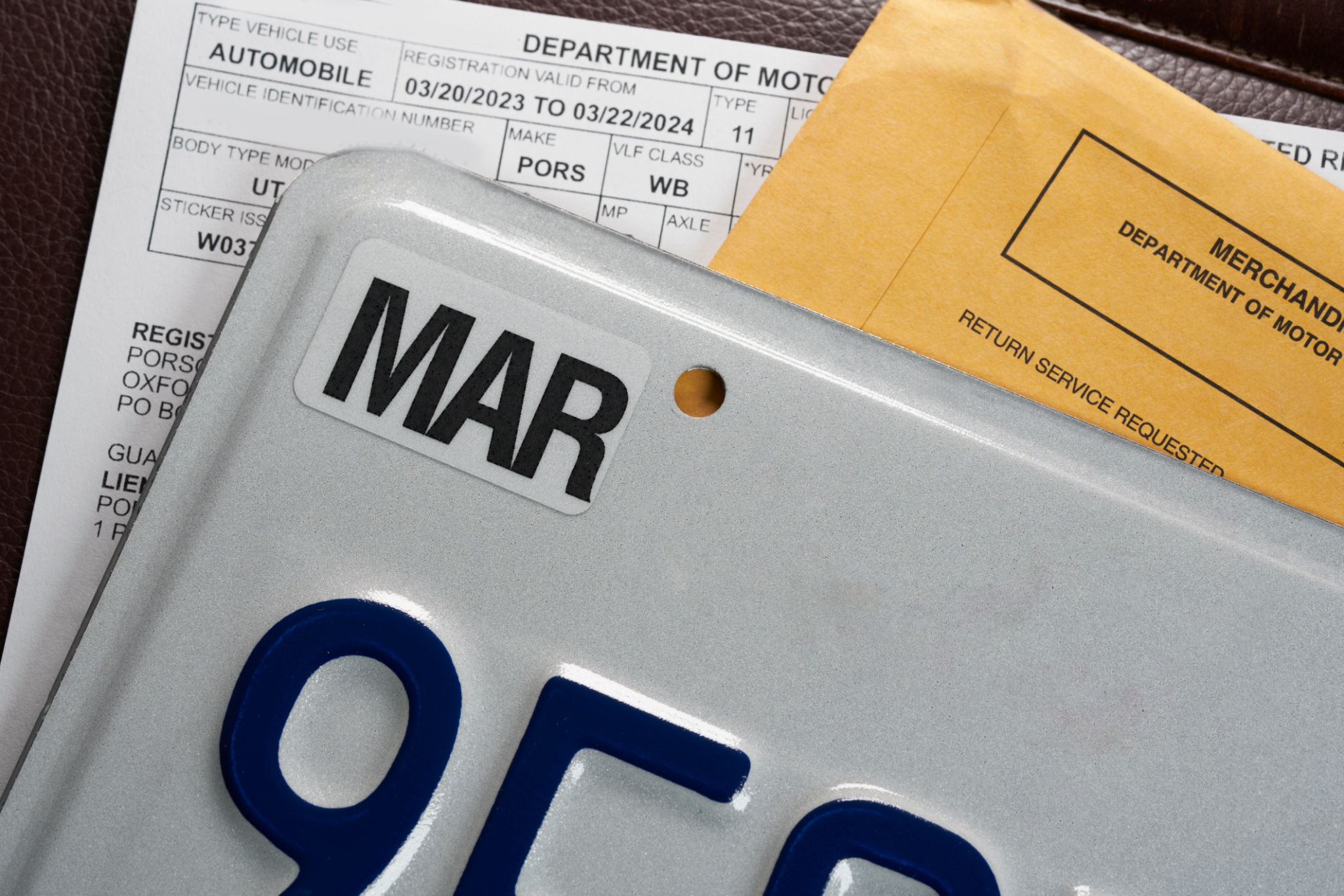dmv documents