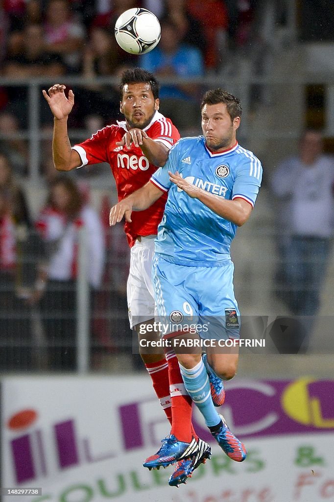 Benfica´s Argentinian defender Ezequiel