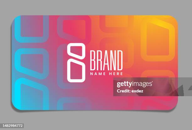 illustrations, cliparts, dessins animés et icônes de lettre i logo sur la carte de visite - lettre i
