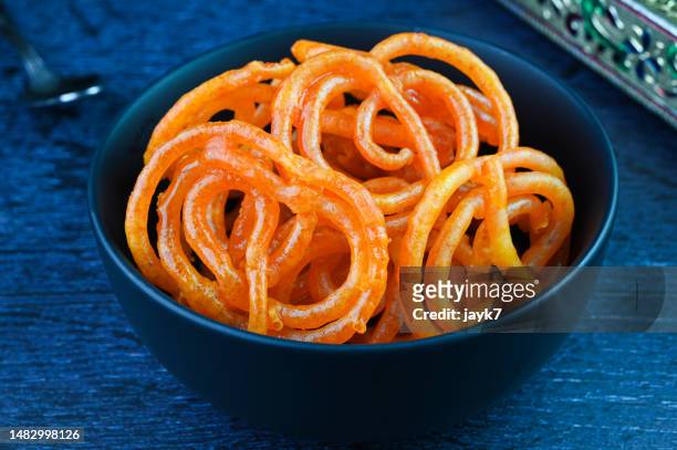 jalebi - indian food stock pictures, royalty-free photos & images