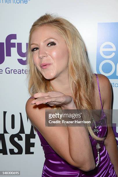 Actress Catherine Annette attends the "HAVEN" Cast, Celebrity and Fan Fest during 2012 Comic-Con International held at Sidebar on July 12, 2012 in...