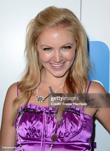 Actress Catherine Annette attends the "HAVEN" Cast, Celebrity and Fan Fest during 2012 Comic-Con International held at Sidebar on July 12, 2012 in...