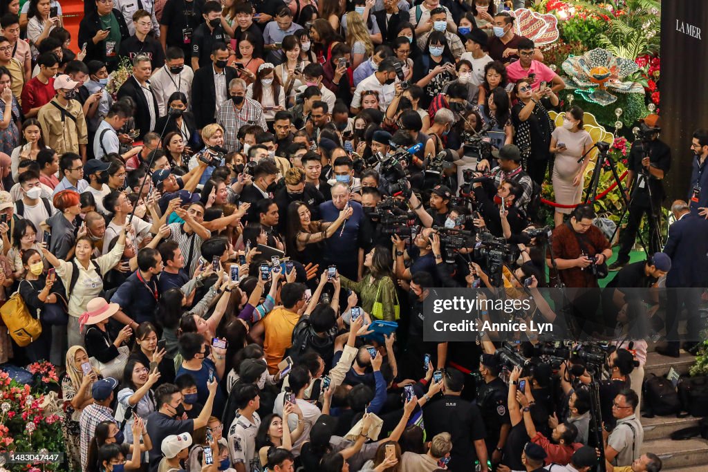 Michelle Yeoh Greets Fans In Malaysia Following Oscars Win